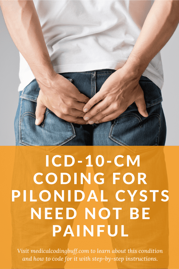 diagnosis coding for pilonidal cysts